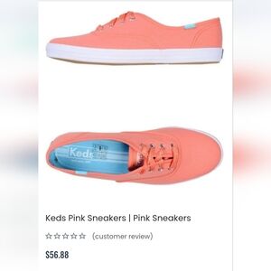 Keds Champion Salmon Sneakers Size EU 38 / US 7.5